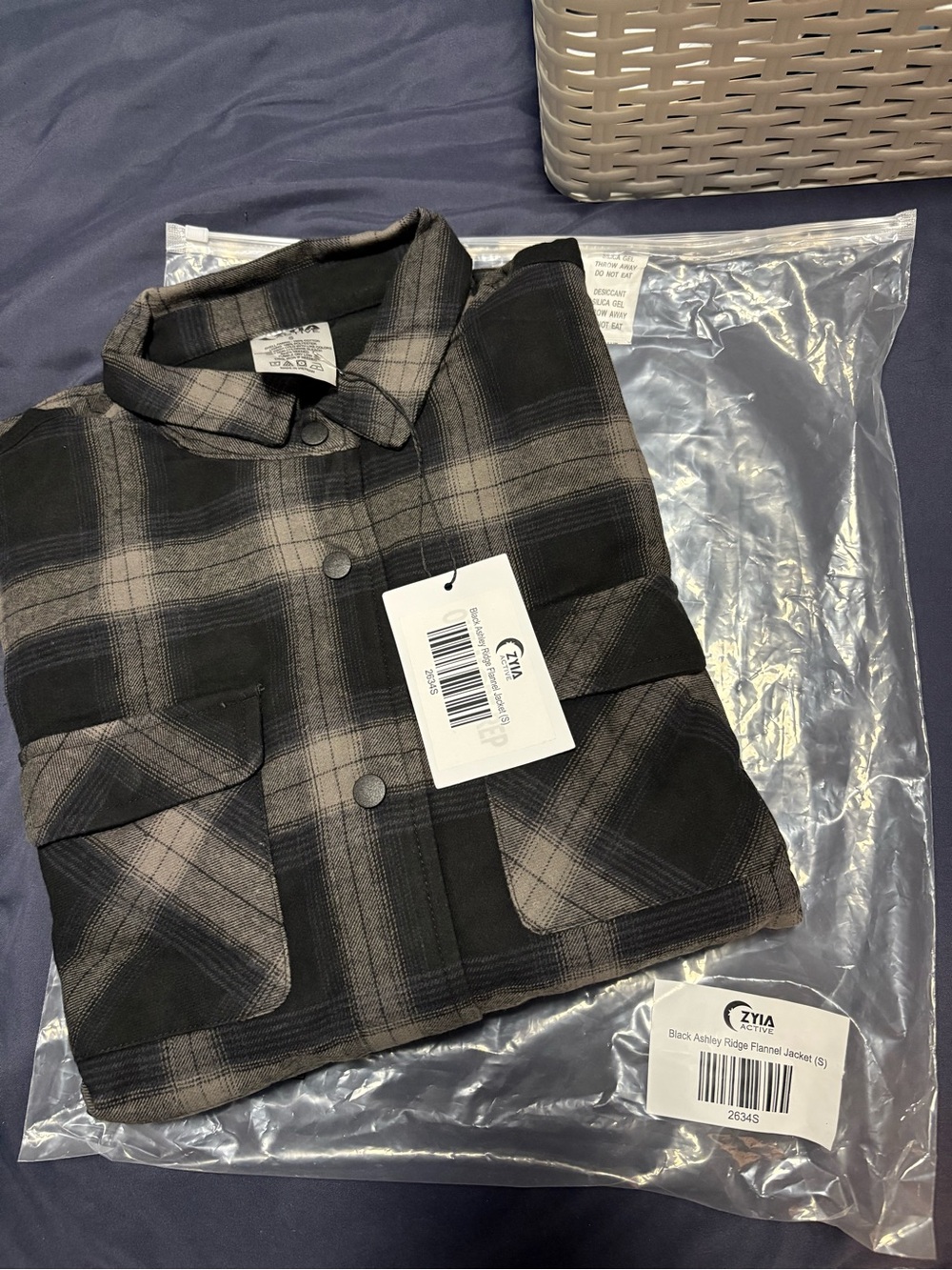 ZYIA Ashley Ridge Flannel Jacket